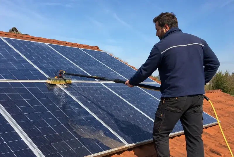 Nettoyage et entretien de panneaux solaires à Sougraigne